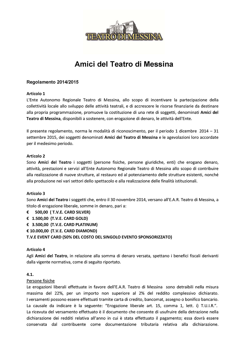 Regolamento Amici del Teatro Messina_Pagina_1