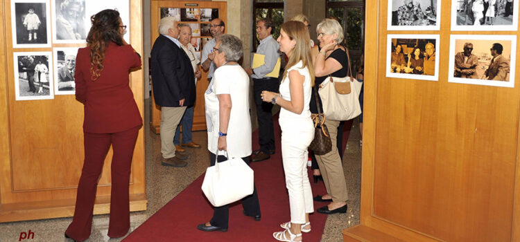 Adolfo Celi nella mostra organizzata dal Cirs al Teatro Vittorio Emanuele